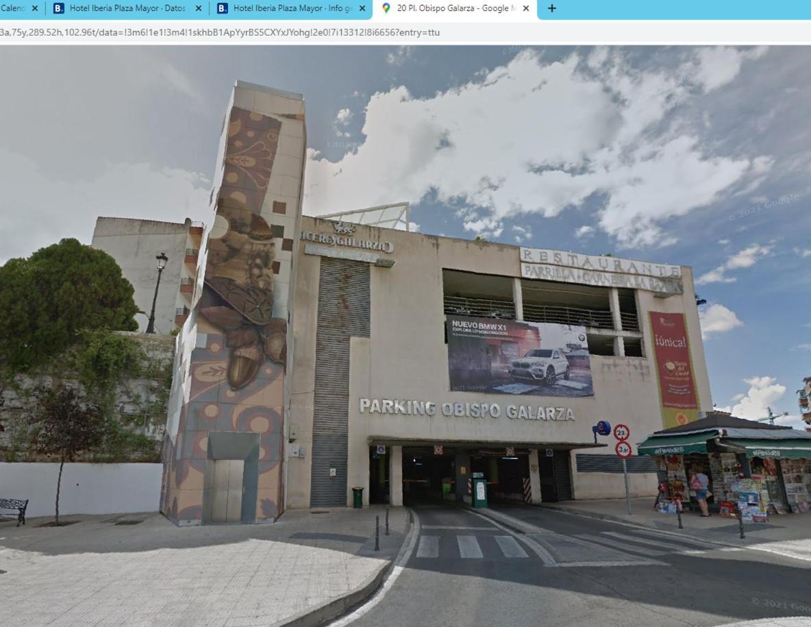 Hotel Iberia Plaza Mayor Caces Exterior foto
